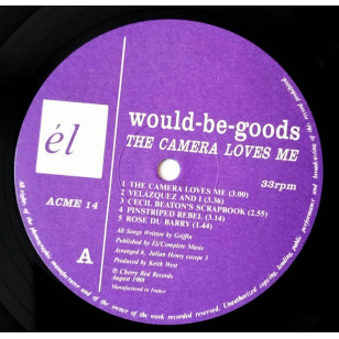 Would-Be-Goods ‎- The Camera Loves Me 1988 UK 1st Pressing Vinyl LP ***READY TO SHIP from Hong Kong***